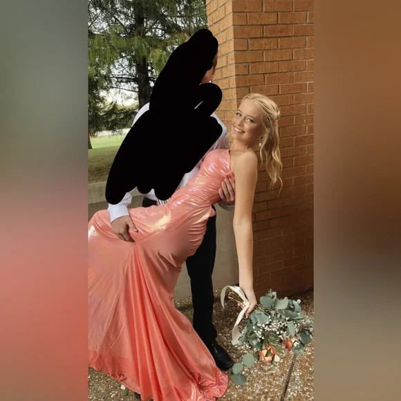 Dresses | Coral Homecomingprom Dress | Poshmark